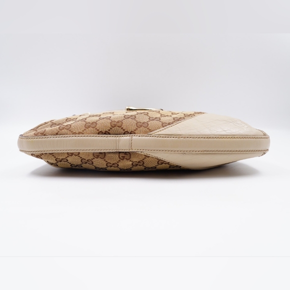 AJ29❤️ Gucci GG Hasler Horsebit Hobo Bag - Picture 10 of 13